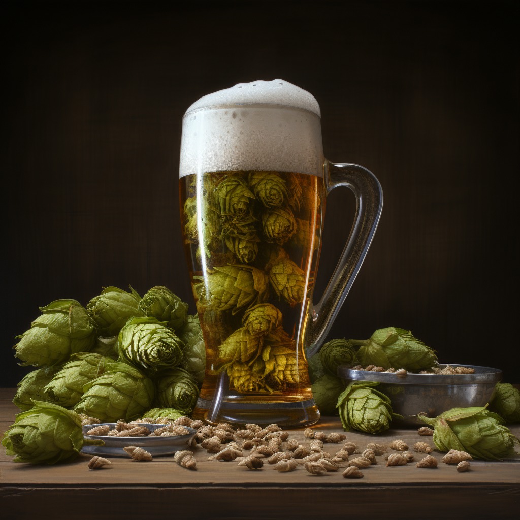 A detailed look into beer chemistry and beer production featuring hops, malt, and yeast.