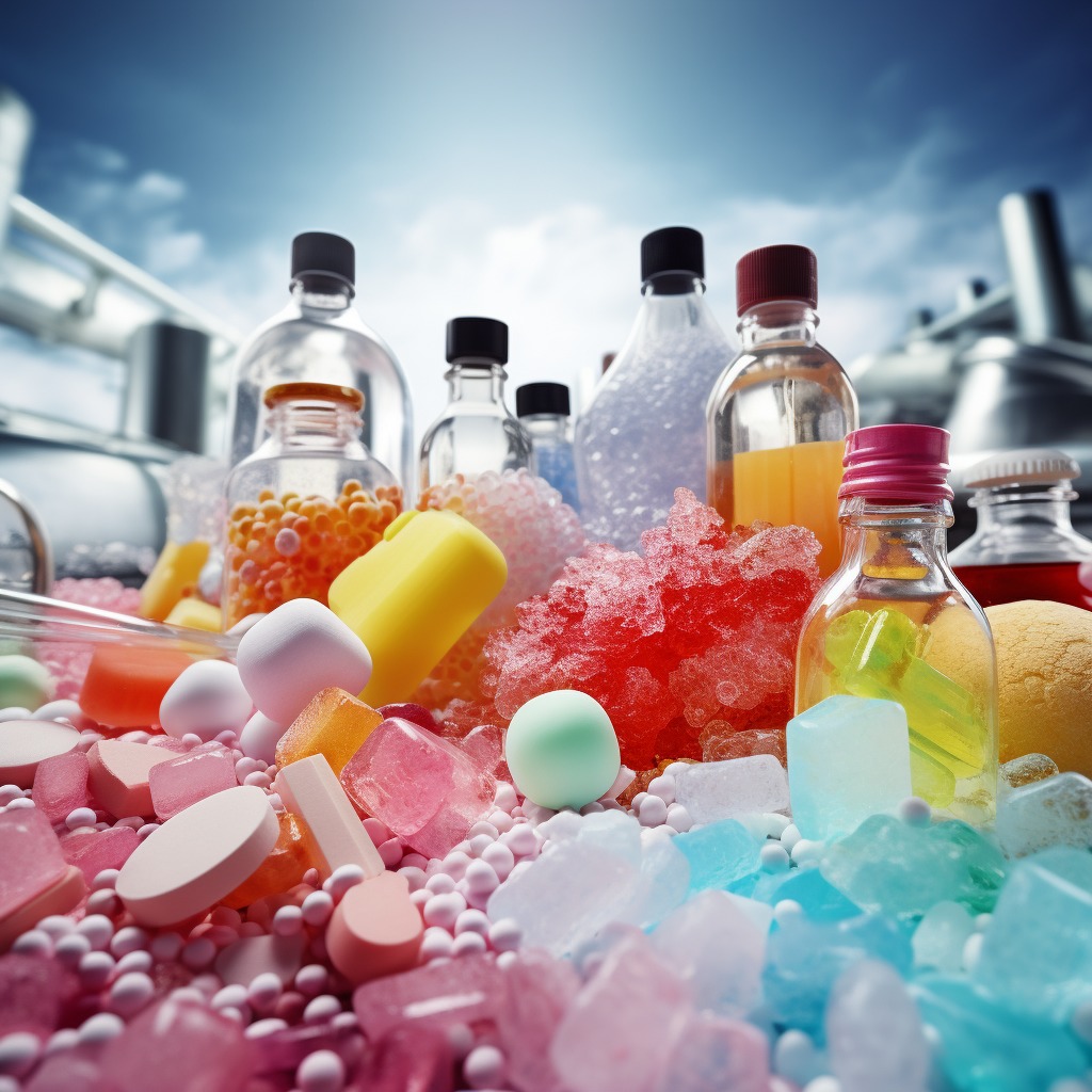 Industrial enzymes used in detergents and food processing.