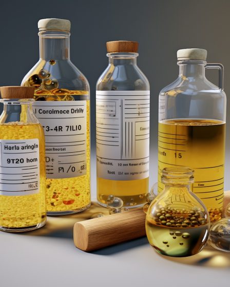 An illustration showing various types of lipids in chemistry.