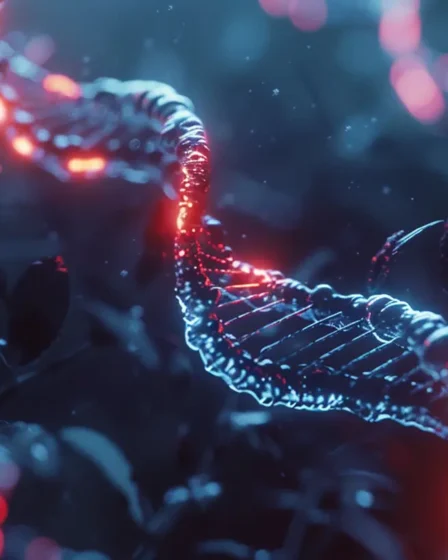Mutation affects traits, disease risk, and evolution. The graphic shows point mutations, deletions, and chromosomal changes.