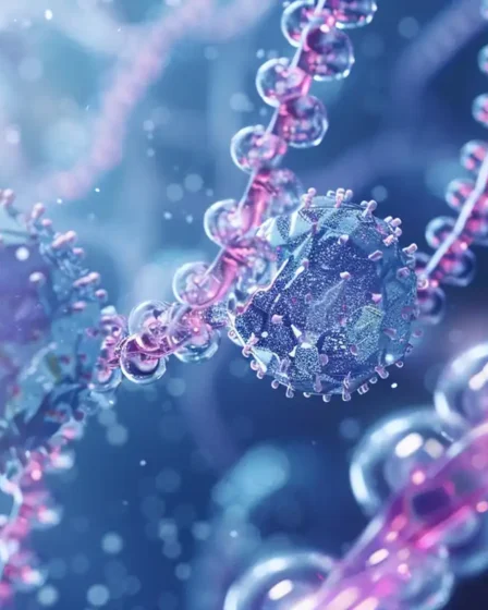 Histone protein wraps dna into nucleosomes forming chromatin